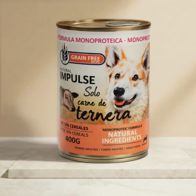 Lata impulse ternera 400 gramos