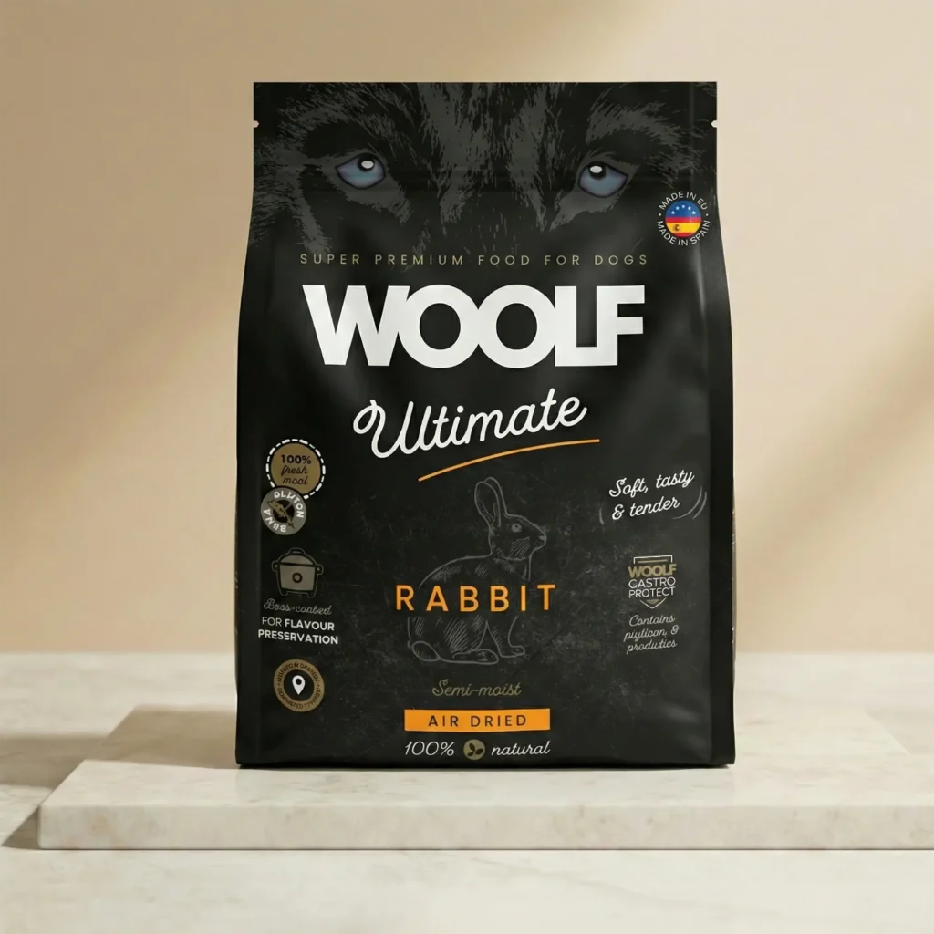 Pienso Wolf Semihumedo de conejo 1 Kg