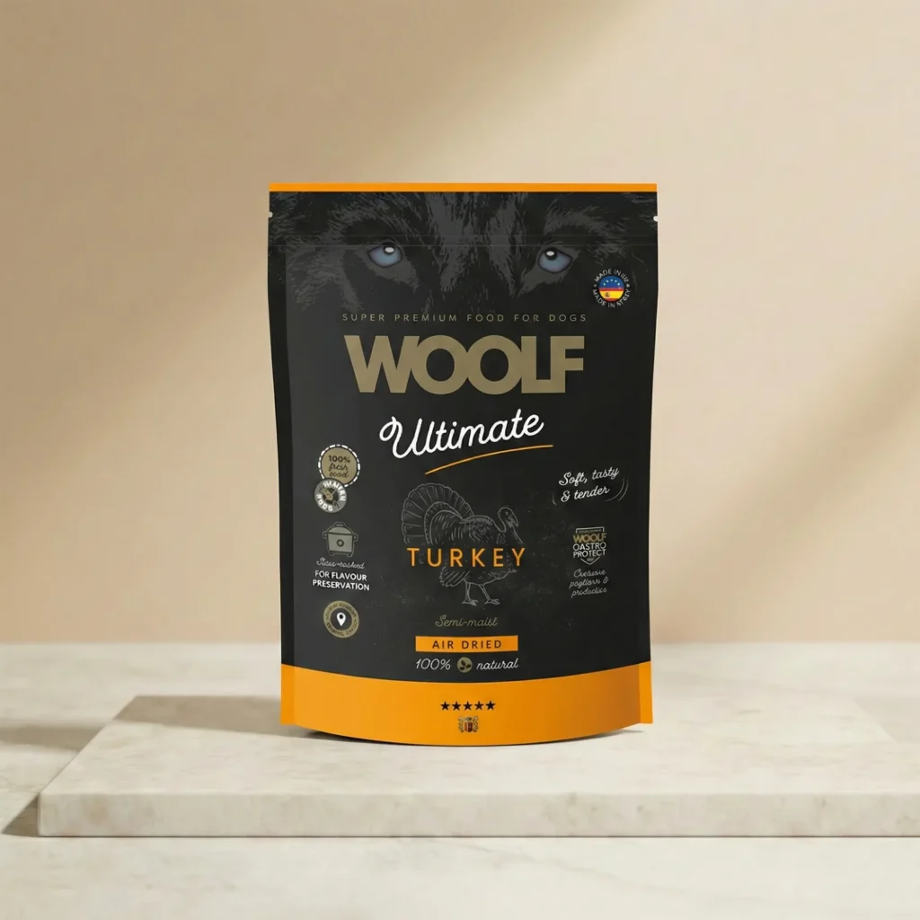 Pienso Woolf de Pavo semihumedo de 1 Kg