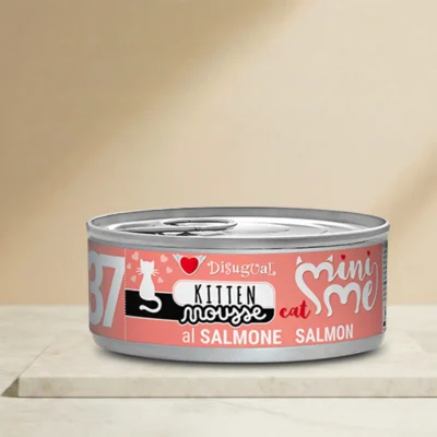 Disugual Mini-Me Kitten Mousse Salmón – Cat Salmon Nº 37 | 85 g