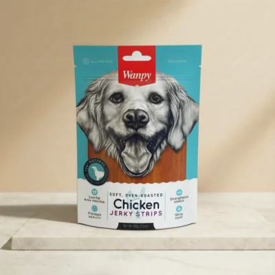 Sancks tiras de pollo suaves de Wanpy de 100 gramos
