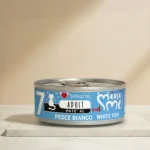 Lata de Disugual pate de pescado blanco para gatos adultos de 85 gramos