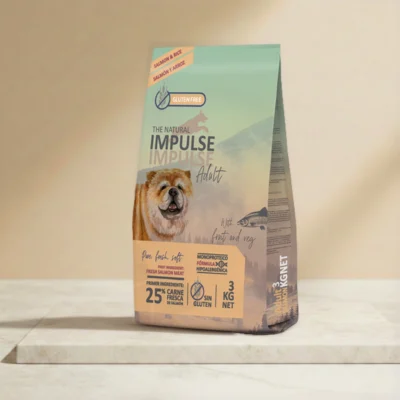 pienso impulse perros adultos de salmón y arroz