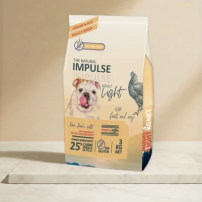 Pienso Light de Natural impulse de pollo y arroz