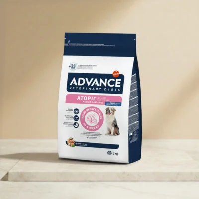 Advance Veterinary Diets Dog Atopic & Food Sensitivity Medium/Maxi – Dieta Dermatológica e Intolerancias Alimentarias | 3kg