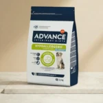 Alimento seco completo para perros adultos con sensibilidad alimentaria, basado en proteínas hidrolizadas que ayudan a minimizar reacciones adversas y favorecen el equilibrio digestivo y de la piel. Formato 2,5kg