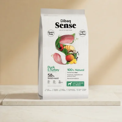Alimento hipoalergénico y 100% natural para perros senior o mayores de 7 años y para adultos con tendencia a la obesida